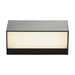Lindby LED buiten wandlamp Nienke, 23 cm, zeewaterbestendig, IP65