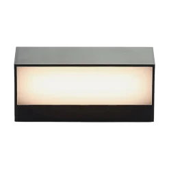 Lindby LED buiten wandlamp Nienke, 17 cm, zeewaterbestendig, IP65
