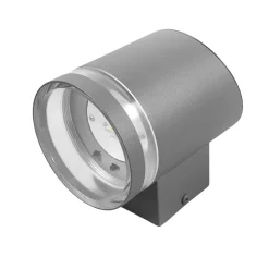 Lindby LED buiten wandlamp Melinda, 9 cm, roestvrij staal