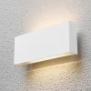 Lindby LED buiten wandlamp Safira, metaal, omhoog/omlaag, IP44