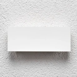 Lindby LED buiten wandlamp Safira, metaal, omhoog/omlaag, IP44