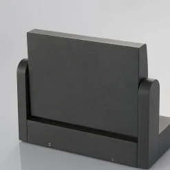 Lindby LED buiten wandlamp Sherin, set van 2, draaibaar