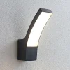 Lindby LED buiten wandlamp Ilvita, antraciet, metaal, IP54