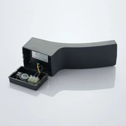 Lindby LED buiten wandlamp Ilvita, antraciet, metaal, IP54