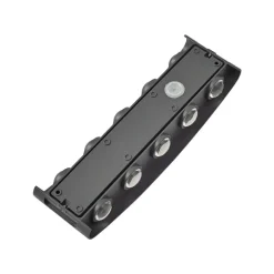 Lindby LED buiten wandlamp Ithan, 5-lamps, antraciet, metaal