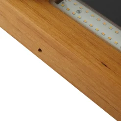 Lindby LED buiten wandlamp Lenore, zwart, metaal, 36,5cm