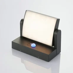 Lindby LED buiten wandlamp Sherin, antraciet, sensor