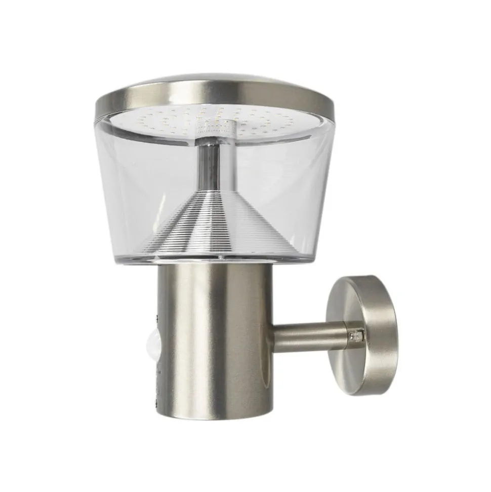 Lindby LED buiten wandlamp Antje, bewegingsmelder, IP44