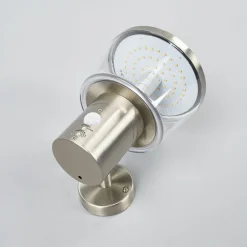 Lindby LED buiten wandlamp Antje, bewegingsmelder, IP44