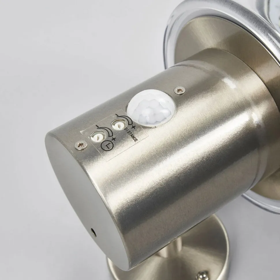 Lindby LED buiten wandlamp Antje, bewegingsmelder, IP44