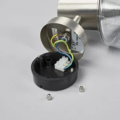 Lindby LED buiten wandlamp Antje, bewegingsmelder, IP44