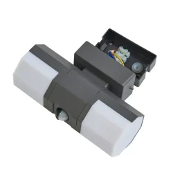 Lindby LED buiten wandlamp Alaric, aluminium, antraciet, sensor