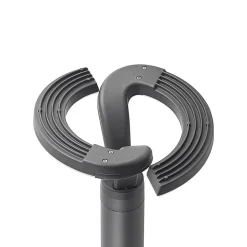 Lindby LED buitenlamp Keily, cirkel, antraciet, metaal