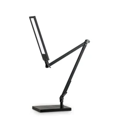 Lindby LED bureaulamp Antisa, zwart, CCT, dimbaar