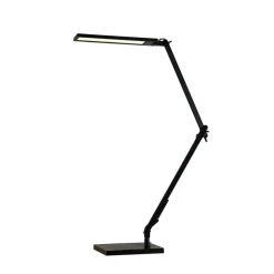 Lindby LED bureaulamp Antisa, zwart, CCT, dimbaar