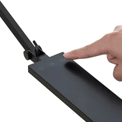 Lindby LED bureaulamp Antisa, zwart, CCT, dimbaar