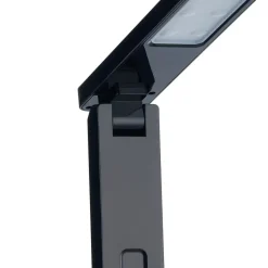 Lindby LED bureaulamp Eleni, zwart, CCT, dimbaar