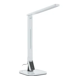 Lindby LED bureaulamp Eleni, wit, CCT, dimbaar