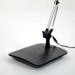 Lindby LED bureaulamp Felipe, zwart, klemvoet