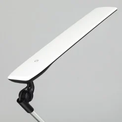 Lindby LED bureaulamp Felipe, zwart, klemvoet