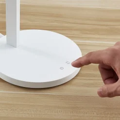 Lindby LED bureaulamp Loretta, hoogte 43 cm, wit, CCT