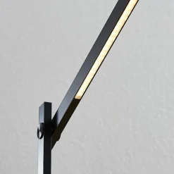 Lindby LED bureaulamp Loretta, 43 cm, zwart, CCT