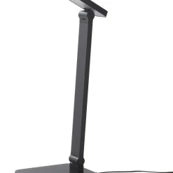 Lindby LED bureaulamp Rylas, zwart, USB, CCT