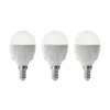 Lindby LED druppellamp, E14, 4,9W, 3.000 K, 470 lm, set van 3