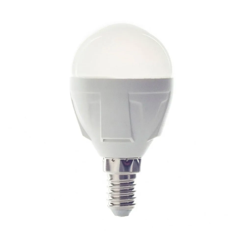 Lindby LED druppellamp, E14, 4,9W, 3.000 K, 470 lm, set van 5