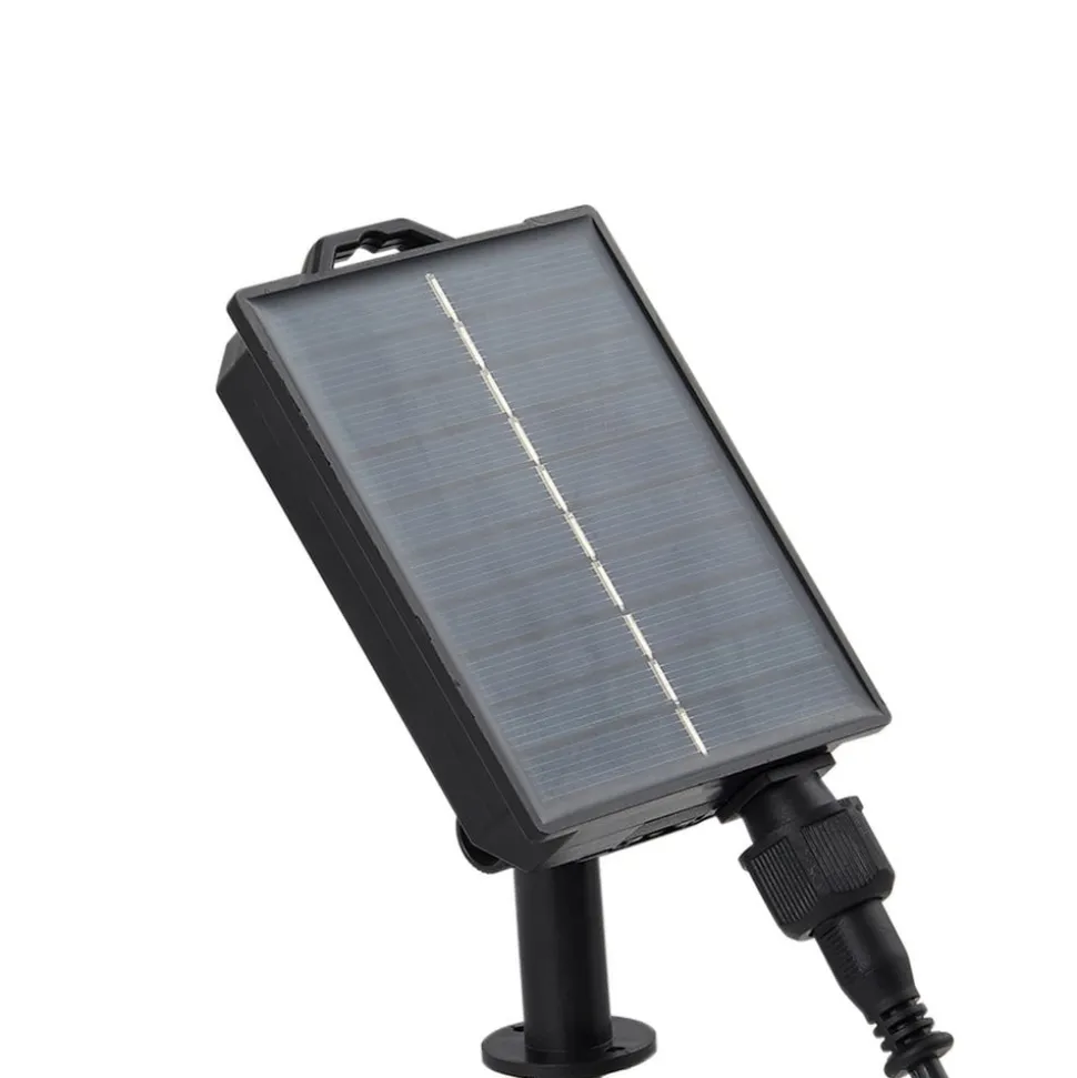 Lindby LED grondspies lamp Syrene, 45 cm, zwart, aluminium