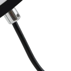 Lindby LED grondspies lamp Syrene, 45 cm, zwart, aluminium