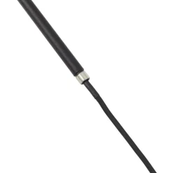 Lindby LED grondspies lamp Darleen, antraciet, metaal, Ø10cm