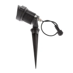 Lindby LED grondspies lamp Malida, set van 3, zwart