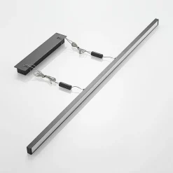 Lindby LED hanglamp Arneja, zwart, CCT, in hoogte verstelbaar