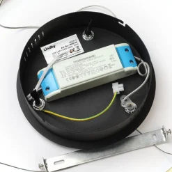 Lindby LED hanglamp Davian, messingkleurig, 49 cm, dimbaar