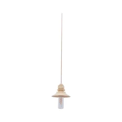 Lindby LED hanglamp Raul, beige, aluminium, Ø 15cm