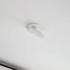 Lindby LED inbouwlamp Eldrin, wit, lichtstrip, 13,1 cm