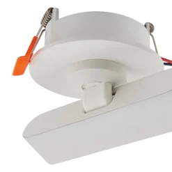 Lindby LED inbouwlamp Eldrin, wit, lichtstrip, 13,1 cm