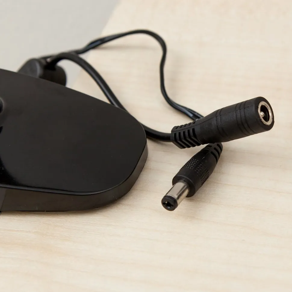 Lindby LED klemlamp Baris, hoogte 44 cm, zwart, 3000K