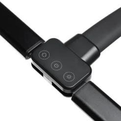 Lindby LED klemlamp Nilay, hoogte 97,5 cm, CCT, thuiskantoor