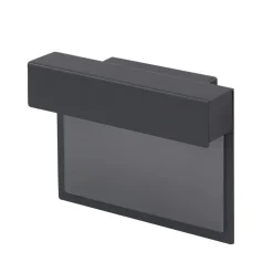 Lindby LED lamp Antal, antraciet, aluminium