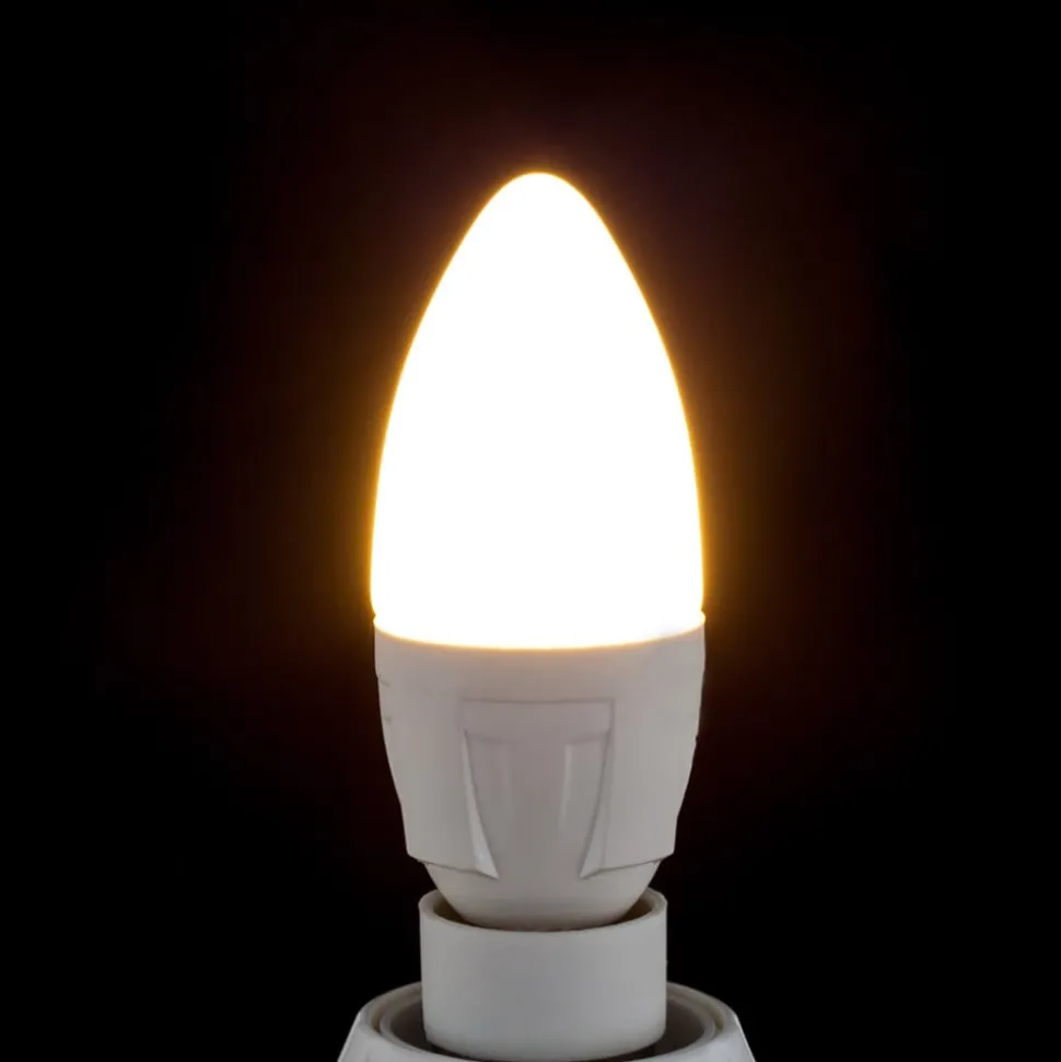 Lindby LED lamp, E14, 4,9 W, mat, 3.000 K