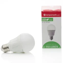 Lindby LED lamp, E27, 11 W, opaal, 3.000 K, 1.055 lm