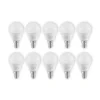 Lindby LED lamp E14 G45 4,5W 3.000K opaal set van 10