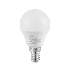 Lindby LED lamp E14 G45 4,5W 3.000K opaal set van 2