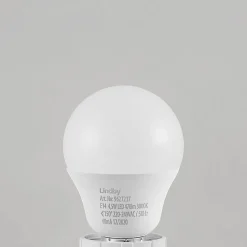 Lindby LED lamp E14 G45 4,5W 3.000K opaal set van 3