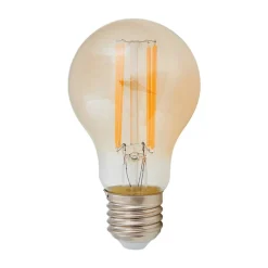 Lindby LED lamp, gloeidraad, E27, 6W, amber, 1800K
