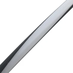 Lindby LED lamp op zonne-energie Sabriel, recht, zwart, aluminium, 3000K