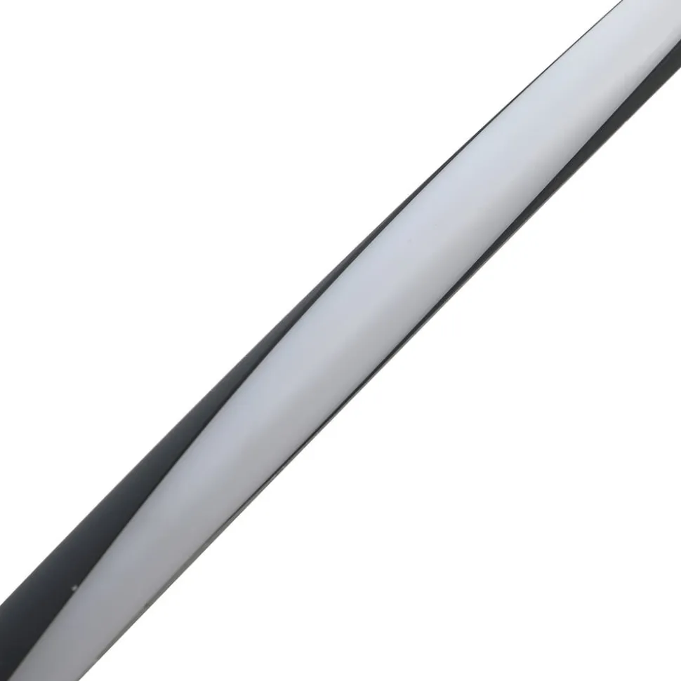 Lindby LED lamp op zonne-energie Sabriel, recht, zwart, aluminium, 3000K