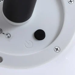 Lindby LED lamp op zonne-energie Lago, set van 3, bollen, grondpin, wit